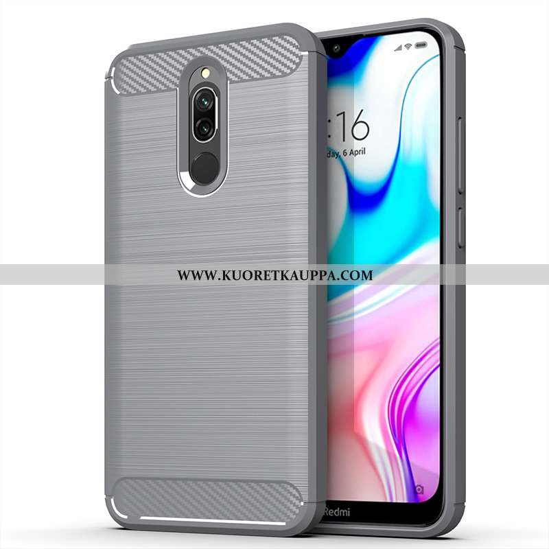 Kuori Xiaomi Redmi 8, Kuoret Xiaomi Redmi 8, Kotelo Xiaomi Redmi 8 Suojaus Pesty Suede Luova All Inc