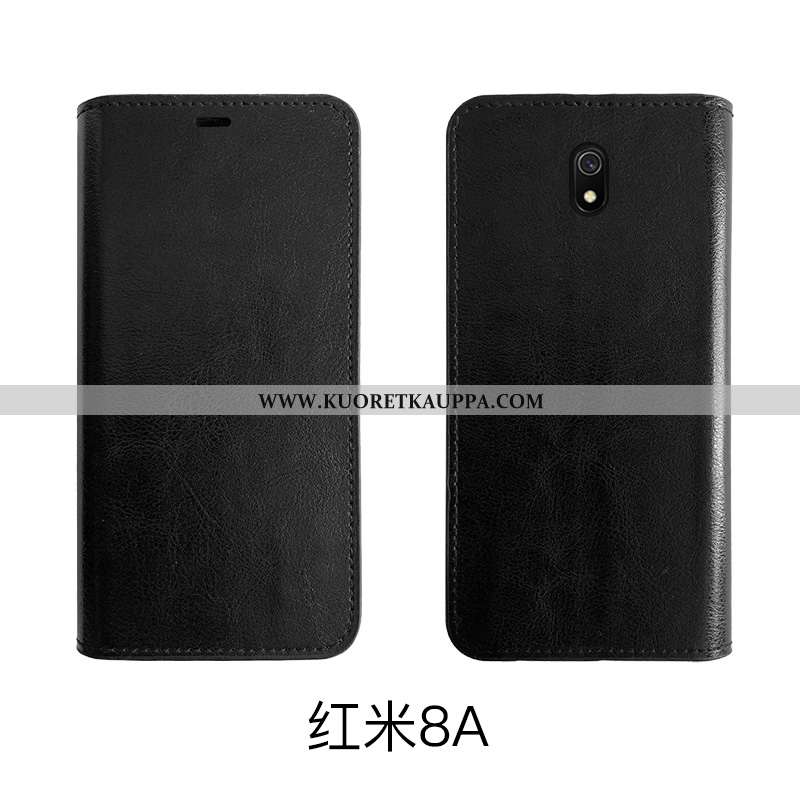 Kuori Xiaomi Redmi 8a, Kuoret Xiaomi Redmi 8a, Kotelo Xiaomi Redmi 8a Nahkakuori Aito Nahka Suojaus 