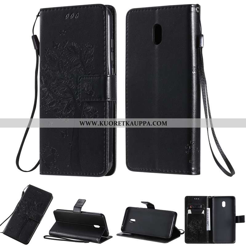 Kuori Xiaomi Redmi 8a, Kuoret Xiaomi Redmi 8a, Kotelo Xiaomi Redmi 8a Nahkakuori Violetti Puhelimen 