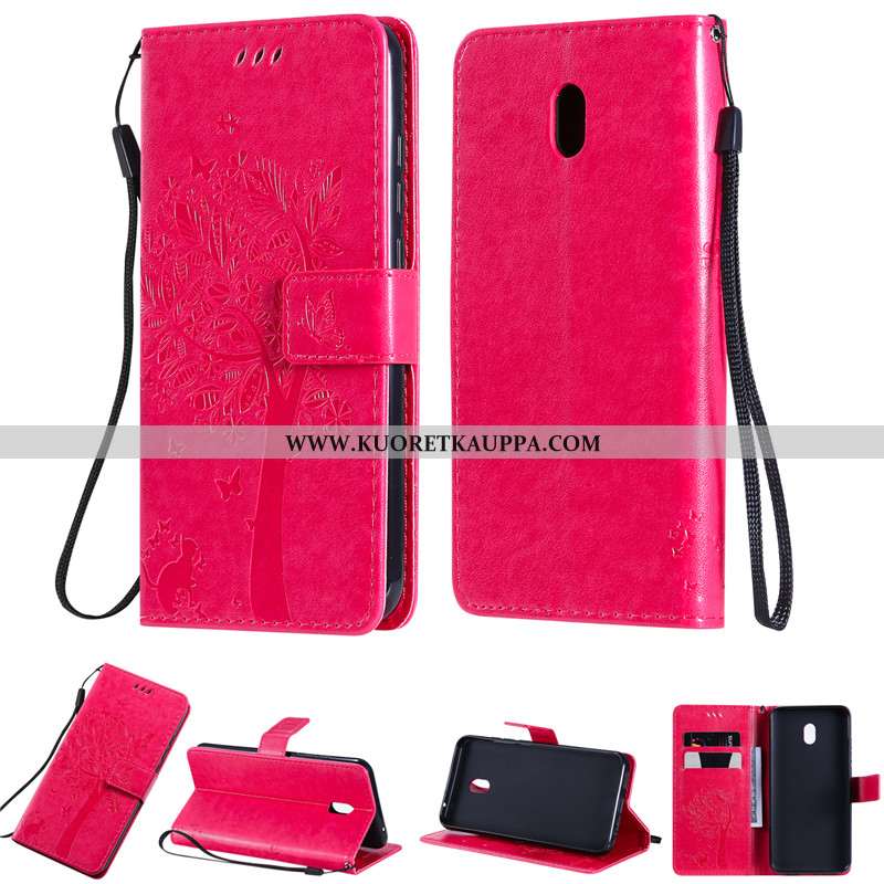 Kuori Xiaomi Redmi 8a, Kuoret Xiaomi Redmi 8a, Kotelo Xiaomi Redmi 8a Nahkakuori Violetti Puhelimen 