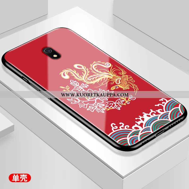 Kuori Xiaomi Redmi 8a, Kuoret Xiaomi Redmi 8a, Kotelo Xiaomi Redmi 8a Pehmeä Neste Lasi Punainen Puh