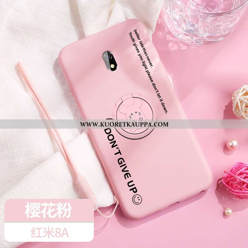 Kuori Xiaomi Redmi 8a, Kuoret Xiaomi Redmi 8a, Kotelo Xiaomi Redmi 8a Pehmeä Neste Silikoni Punainen