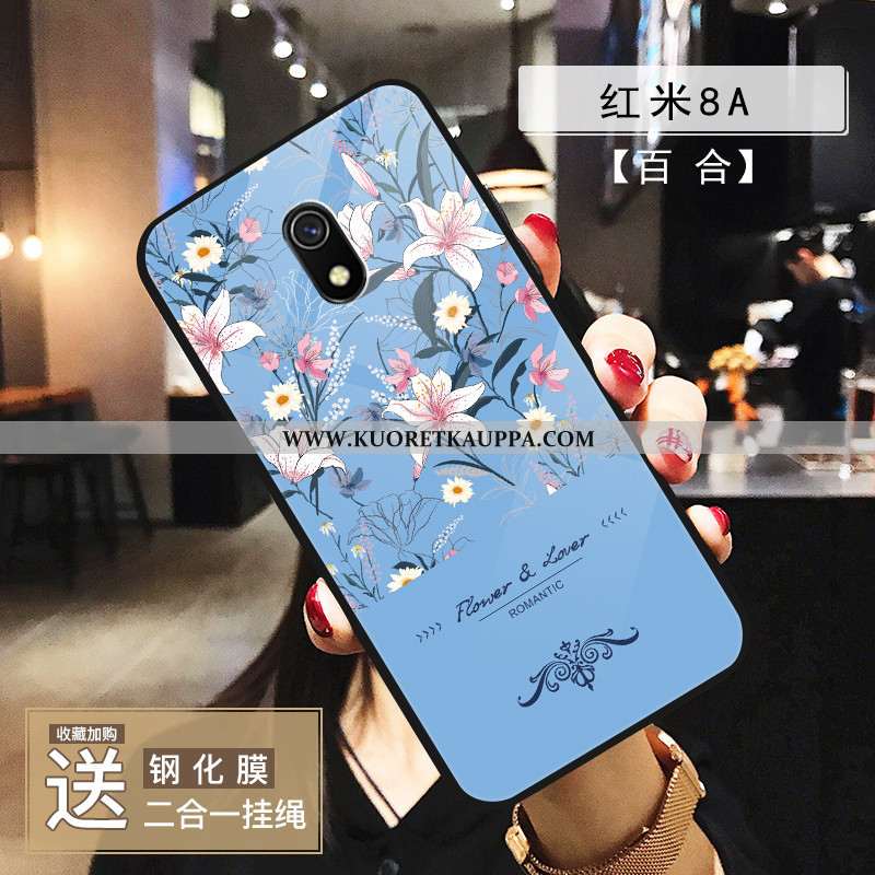 Kuori Xiaomi Redmi 8a, Kuoret Xiaomi Redmi 8a, Kotelo Xiaomi Redmi 8a Valo Silikoni Sininen Tila Peh