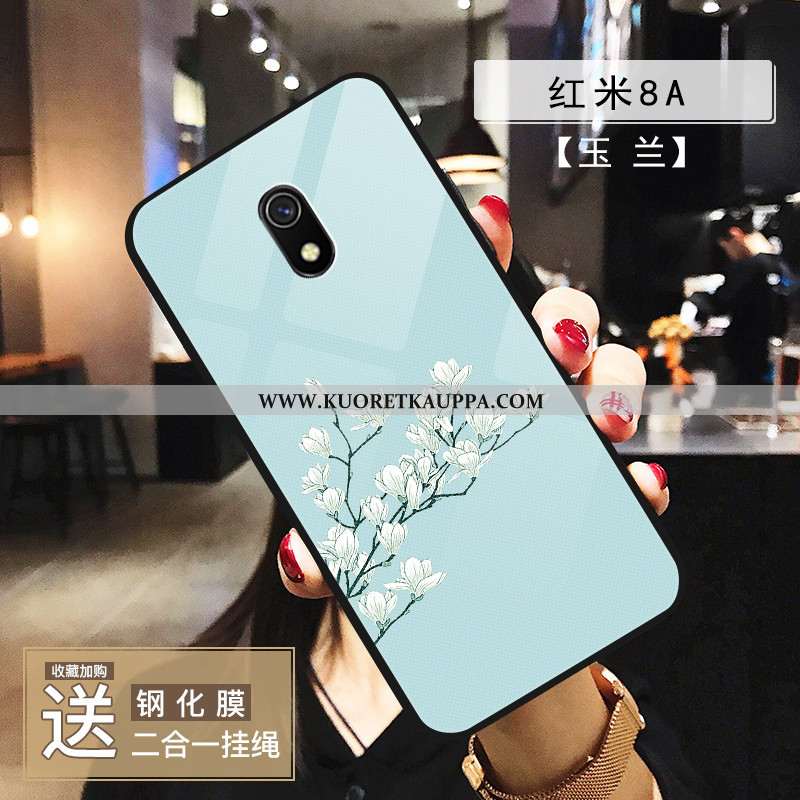 Kuori Xiaomi Redmi 8a, Kuoret Xiaomi Redmi 8a, Kotelo Xiaomi Redmi 8a Valo Silikoni Sininen Tila Peh
