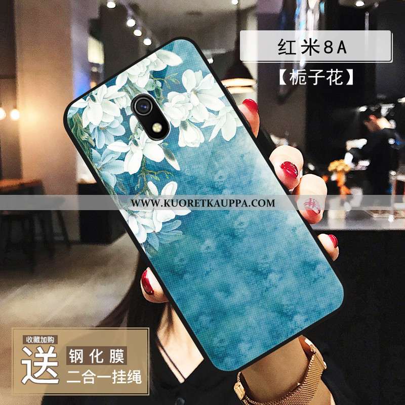 Kuori Xiaomi Redmi 8a, Kuoret Xiaomi Redmi 8a, Kotelo Xiaomi Redmi 8a Valo Silikoni Sininen Tila Peh