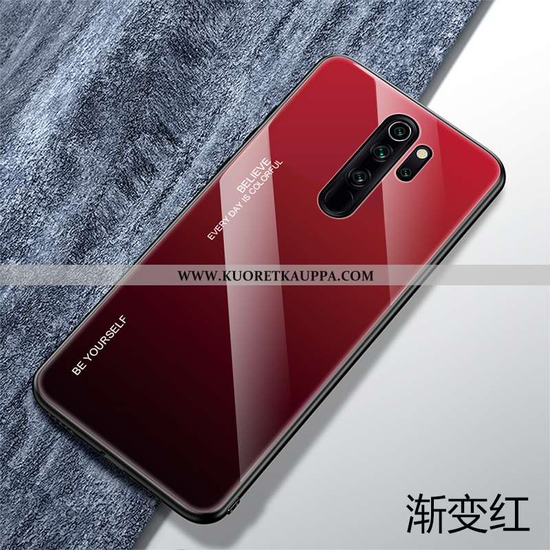 Kuori Xiaomi Redmi 9, Kuoret Xiaomi Redmi 9, Kotelo Xiaomi Redmi 9 Suojaus Lasi Pieni Punainen Pehme
