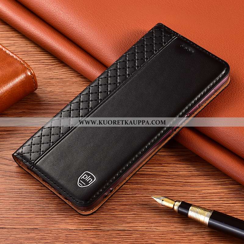 Kuori Xiaomi Redmi 9a, Kuoret Xiaomi Redmi 9a, Kotelo Xiaomi Redmi 9a Aito Nahka Suojaus Punainen Mu