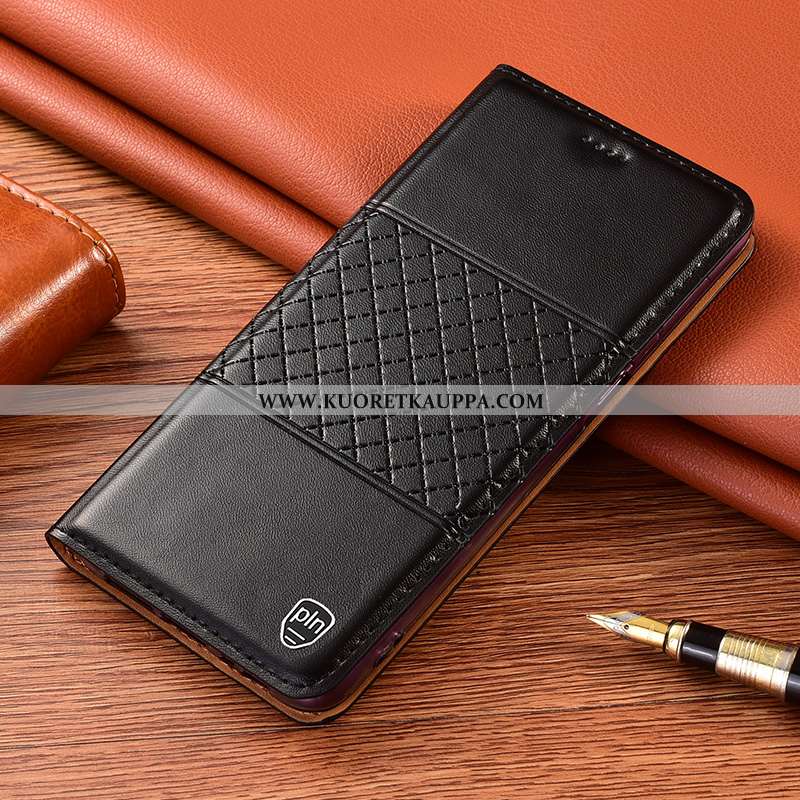 Kuori Xiaomi Redmi 9a, Kuoret Xiaomi Redmi 9a, Kotelo Xiaomi Redmi 9a Aito Nahka Suojaus Sininen Pun