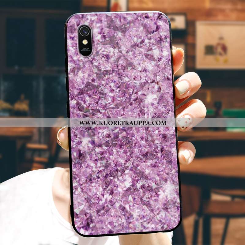 Kuori Xiaomi Redmi 9a, Kuoret Xiaomi Redmi 9a, Kotelo Xiaomi Redmi 9a Kukkakuvio Suuntaus Punainen N