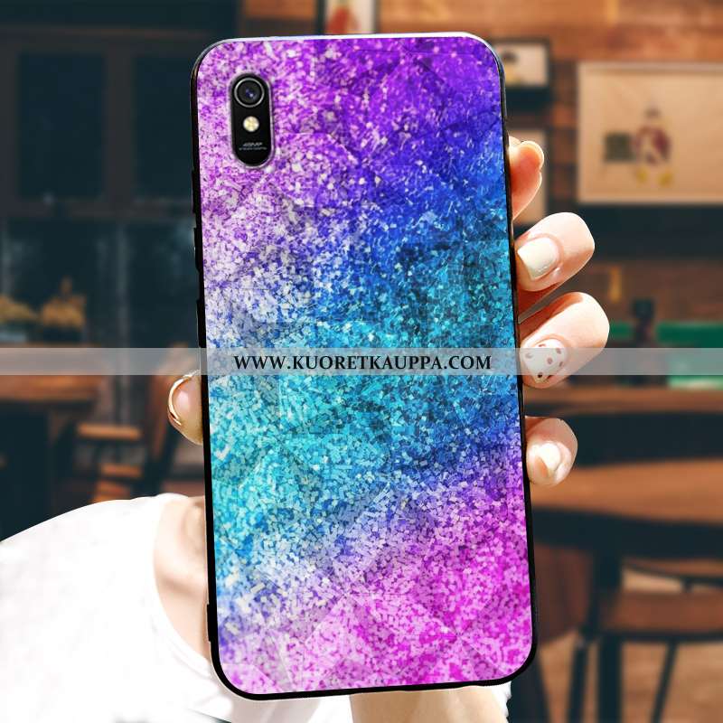 Kuori Xiaomi Redmi 9a, Kuoret Xiaomi Redmi 9a, Kotelo Xiaomi Redmi 9a Kukkakuvio Suuntaus Punainen N