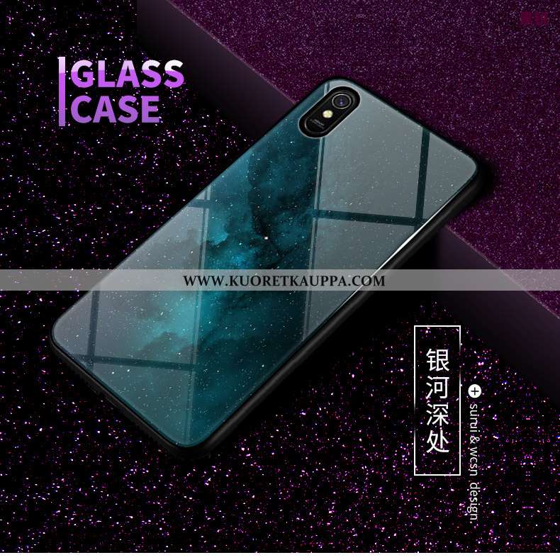 Kuori Xiaomi Redmi 9a, Kuoret Xiaomi Redmi 9a, Kotelo Xiaomi Redmi 9a Lasi Persoonallisuus Punainen 