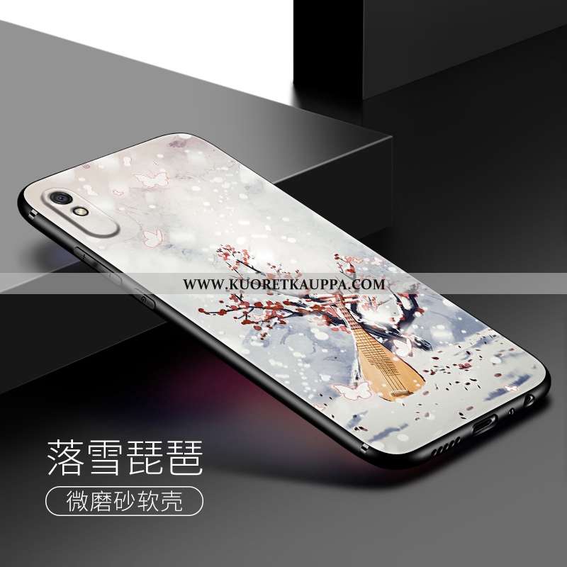 Kuori Xiaomi Redmi 9a, Kuoret Xiaomi Redmi 9a, Kotelo Xiaomi Redmi 9a Pehmeä Neste Silikoni Punainen