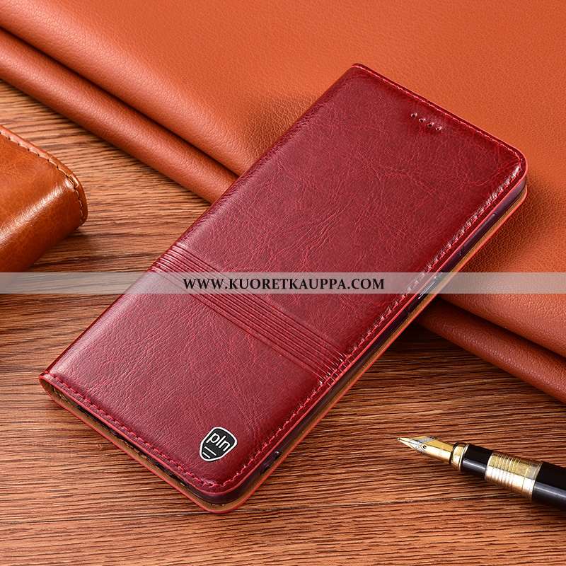 Kuori Xiaomi Redmi 9a, Kuoret Xiaomi Redmi 9a, Kotelo Xiaomi Redmi 9a Suojaus Aito Nahka Pieni Puhel