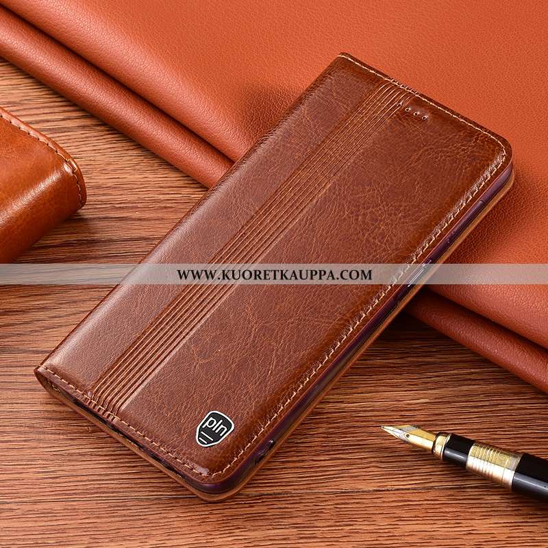 Kuori Xiaomi Redmi 9a, Kuoret Xiaomi Redmi 9a, Kotelo Xiaomi Redmi 9a Suojaus Aito Nahka Puhelimen M