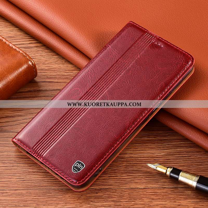 Kuori Xiaomi Redmi 9a, Kuoret Xiaomi Redmi 9a, Kotelo Xiaomi Redmi 9a Suojaus Aito Nahka Puhelimen M