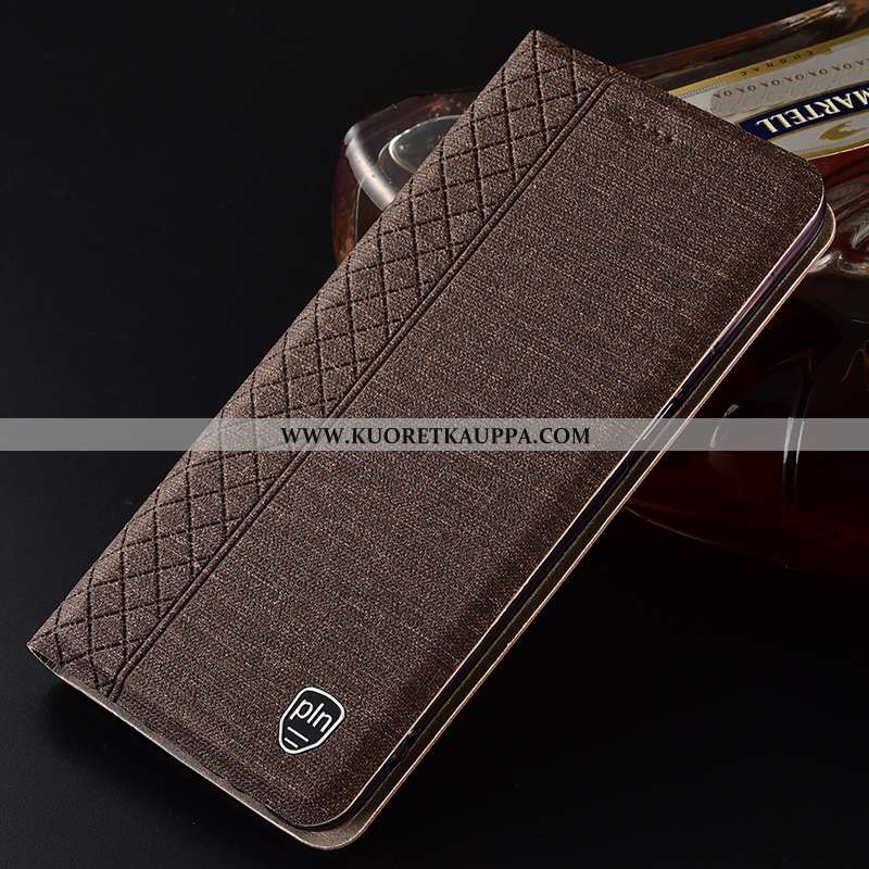 Kuori Xiaomi Redmi 9a, Kuoret Xiaomi Redmi 9a, Kotelo Xiaomi Redmi 9a Suojaus Pellava Pinkki