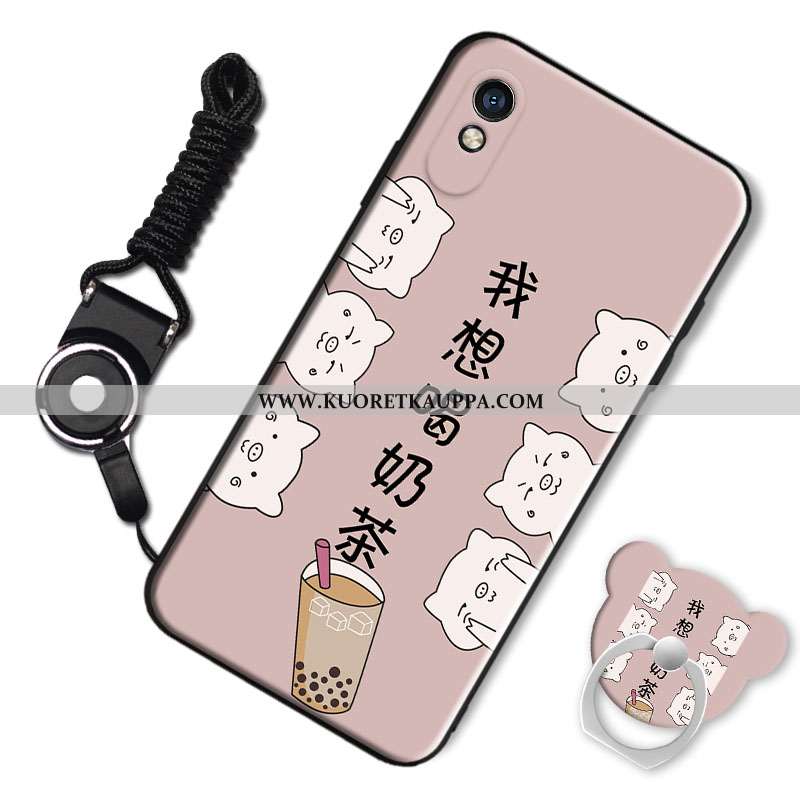 Kuori Xiaomi Redmi 9a, Kuoret Xiaomi Redmi 9a, Kotelo Xiaomi Redmi 9a Tila Sarjakuva Puhelimen Valko