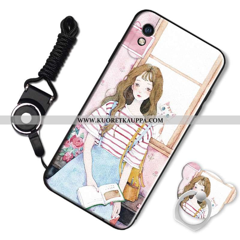 Kuori Xiaomi Redmi 9a, Kuoret Xiaomi Redmi 9a, Kotelo Xiaomi Redmi 9a Tila Sarjakuva Puhelimen Valko