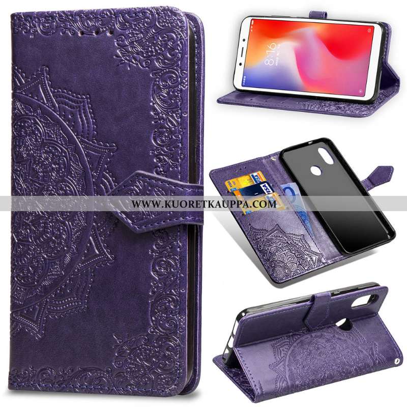 Kuori Xiaomi Redmi Note 6 Pro, Kuoret Xiaomi Redmi Note 6 Pro, Kotelo Xiaomi Redmi Note 6 Pro Nahka 