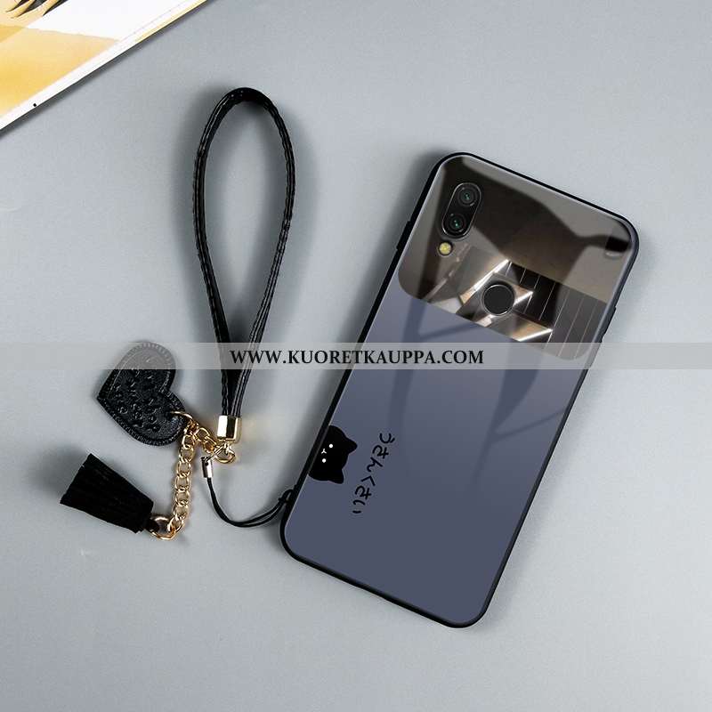 Kuori Xiaomi Redmi Note 7, Kuoret Xiaomi Redmi Note 7, Kotelo Xiaomi Redmi Note 7 Lasi Persoonallisu