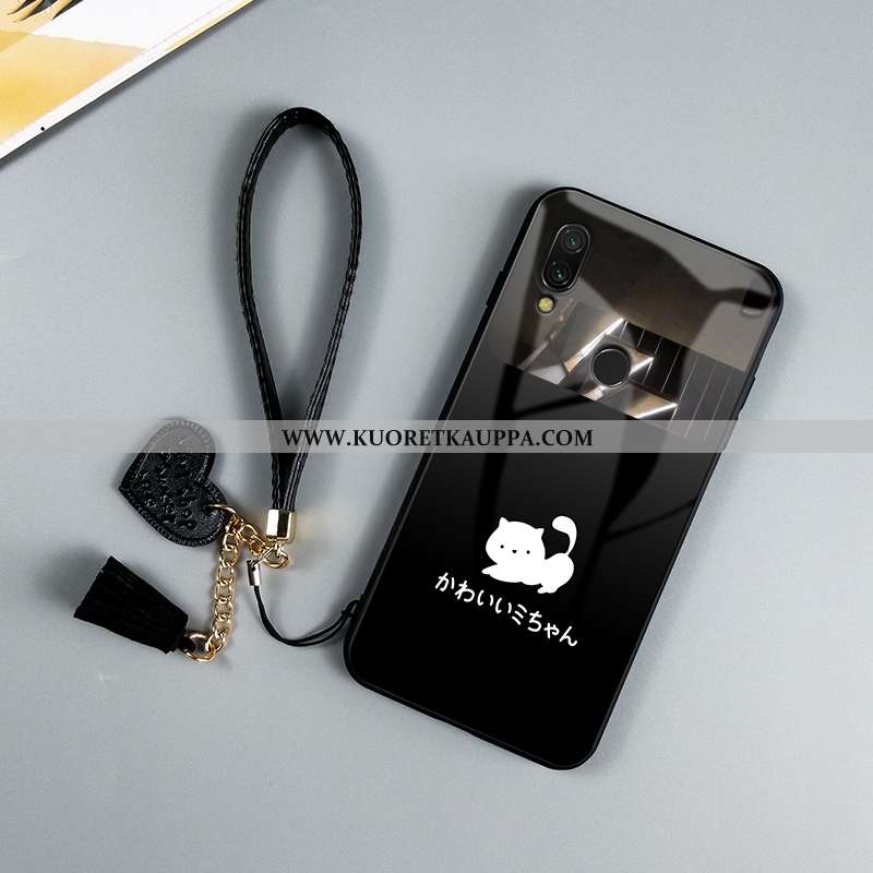 Kuori Xiaomi Redmi Note 7, Kuoret Xiaomi Redmi Note 7, Kotelo Xiaomi Redmi Note 7 Lasi Persoonallisu