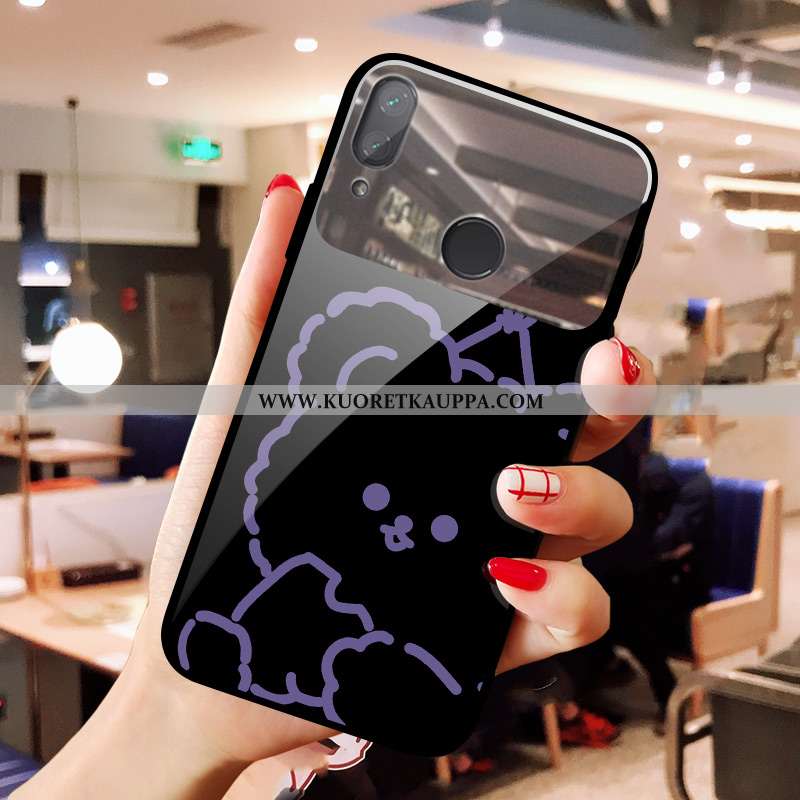 Kuori Xiaomi Redmi Note 7, Kuoret Xiaomi Redmi Note 7, Kotelo Xiaomi Redmi Note 7 Lasi Sarjakuva Vio