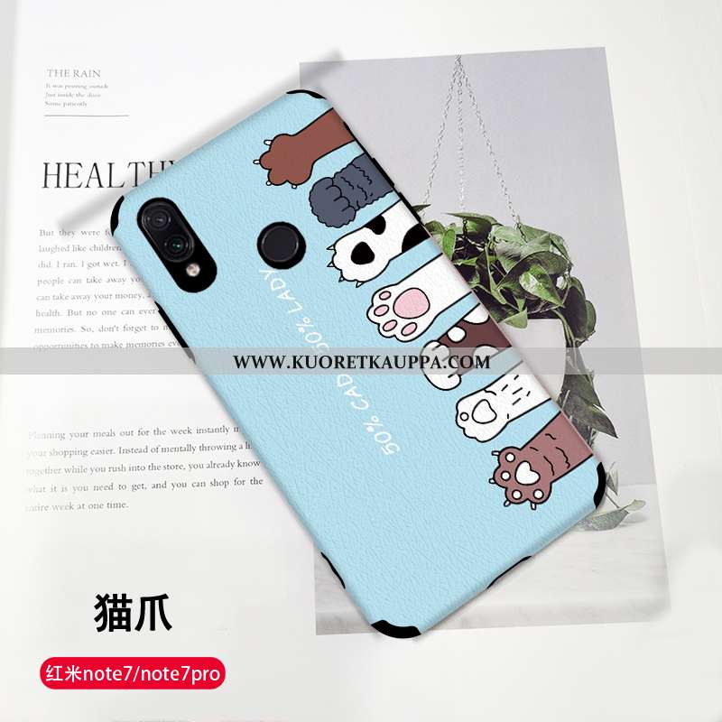Kuori Xiaomi Redmi Note 7, Kuoret Xiaomi Redmi Note 7, Kotelo Xiaomi Redmi Note 7 Pehmeä Neste Silik