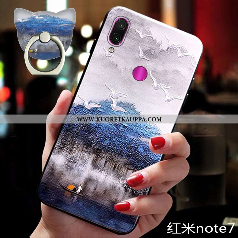 Kuori Xiaomi Redmi Note 7, Kuoret Xiaomi Redmi Note 7, Kotelo Xiaomi Redmi Note 7 Pehmeä Neste Silik