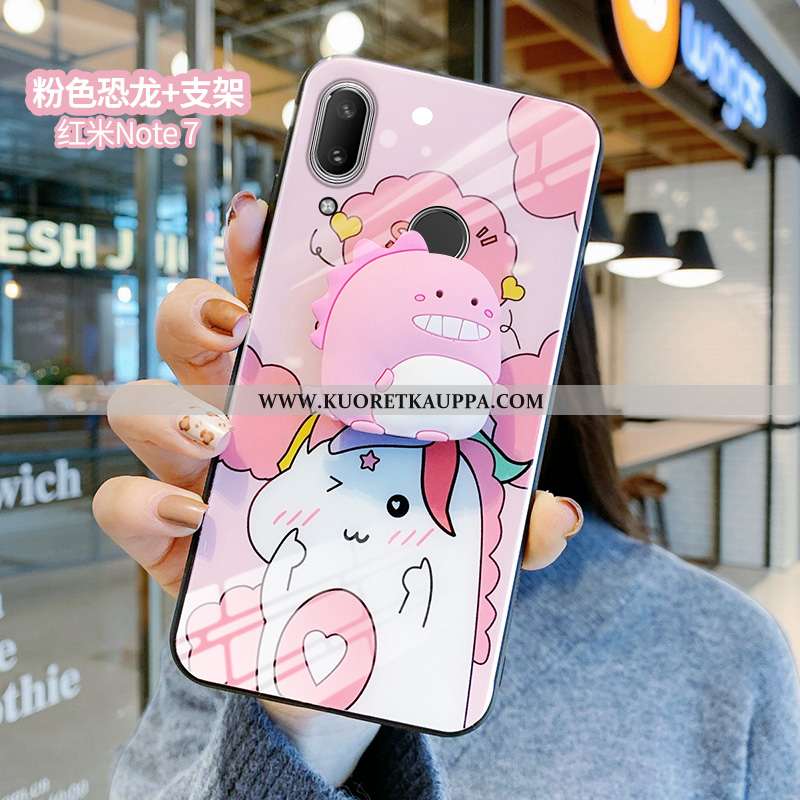 Kuori Xiaomi Redmi Note 7, Kuoret Xiaomi Redmi Note 7, Kotelo Xiaomi Redmi Note 7 Suojaus Lasi Peili