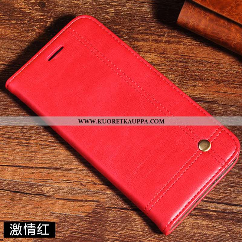 Kuori Xiaomi Redmi Note 7, Kuoret Xiaomi Redmi Note 7, Kotelo Xiaomi Redmi Note 7 Suojaus Nahkakuori