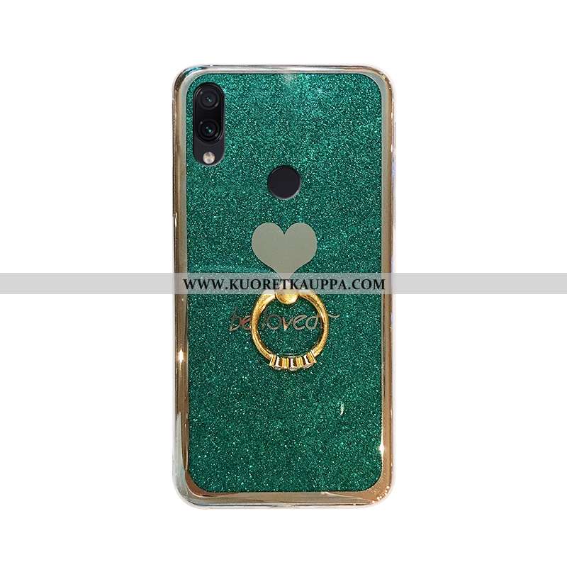 Kuori Xiaomi Redmi Note 7, Kuoret Xiaomi Redmi Note 7, Kotelo Xiaomi Redmi Note 7 Valo Vihreä Punain