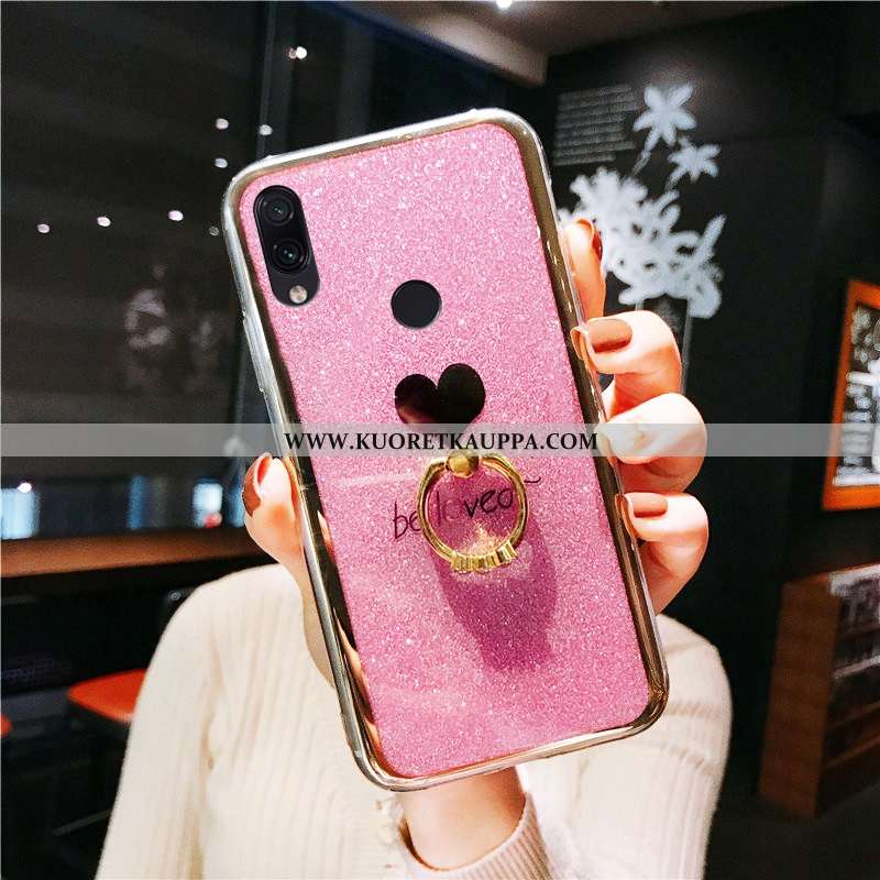 Kuori Xiaomi Redmi Note 7, Kuoret Xiaomi Redmi Note 7, Kotelo Xiaomi Redmi Note 7 Valo Vihreä Punain