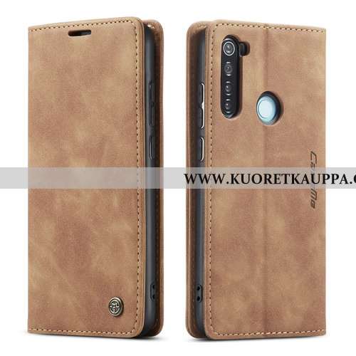 Kuori Xiaomi Redmi Note 8t, Kuoret Xiaomi Redmi Note 8t, Kotelo Xiaomi Redmi Note 8t Nahkakuori Pehm