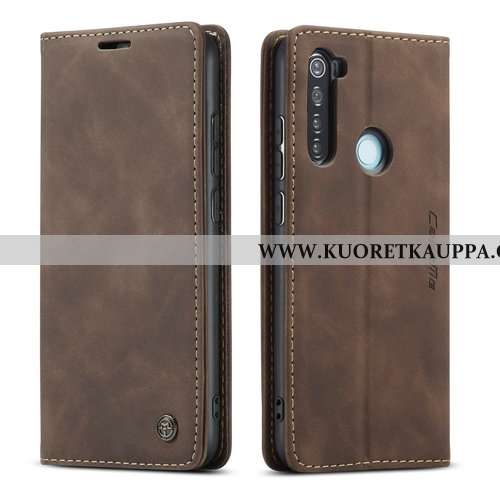 Kuori Xiaomi Redmi Note 8t, Kuoret Xiaomi Redmi Note 8t, Kotelo Xiaomi Redmi Note 8t Nahkakuori Pehm