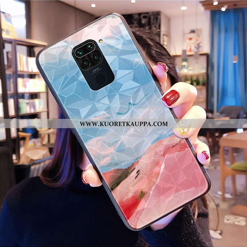 Kuori Xiaomi Redmi Note 9, Kuoret Xiaomi Redmi Note 9, Kotelo Xiaomi Redmi Note 9 Kukkakuvio Suuntau