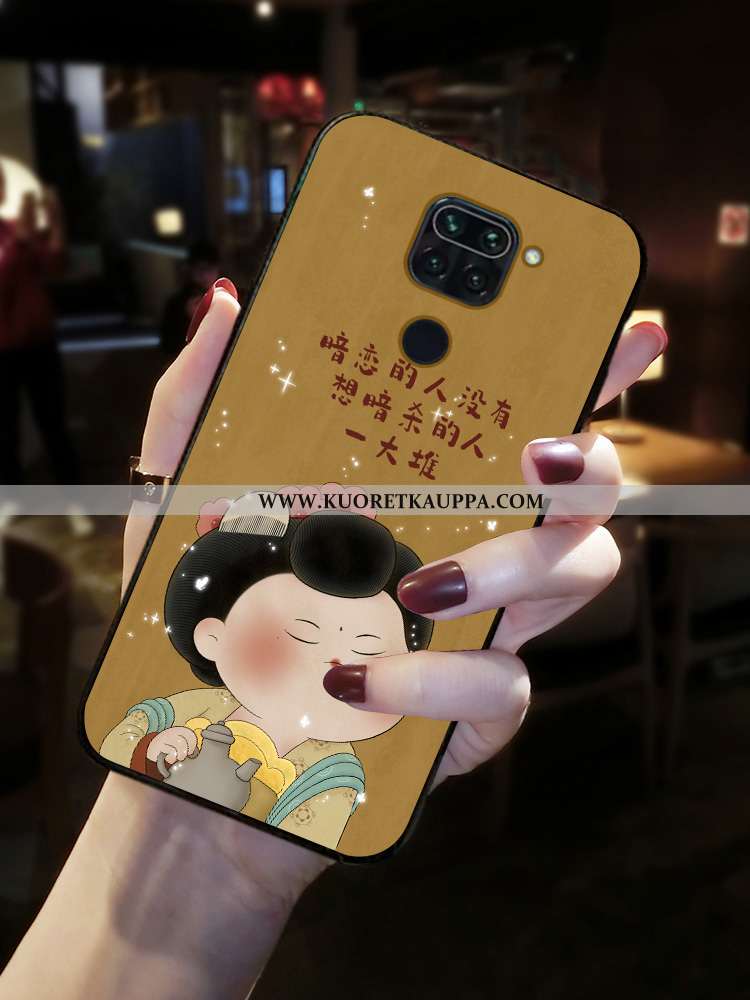 Kuori Xiaomi Redmi Note 9, Kuoret Xiaomi Redmi Note 9, Kotelo Xiaomi Redmi Note 9 Pesty Suede Suunta