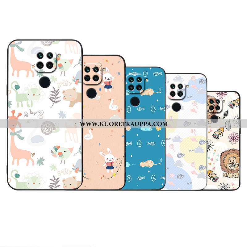 Kuori Xiaomi Redmi Note 9, Kuoret Xiaomi Redmi Note 9, Kotelo Xiaomi Redmi Note 9 Sarjakuva Kukkakuv