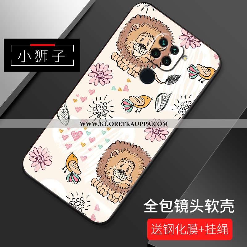 Kuori Xiaomi Redmi Note 9, Kuoret Xiaomi Redmi Note 9, Kotelo Xiaomi Redmi Note 9 Sarjakuva Kukkakuv