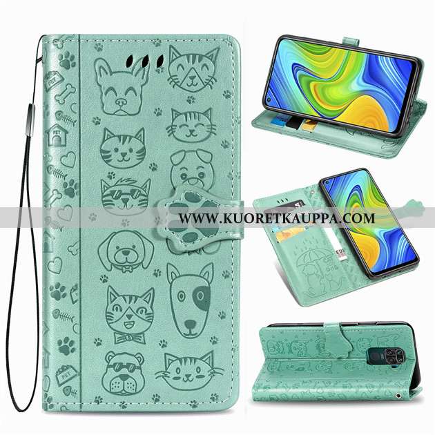 Kuori Xiaomi Redmi Note 9, Kuoret Xiaomi Redmi Note 9, Kotelo Xiaomi Redmi Note 9 Suojaus Nahkakuori