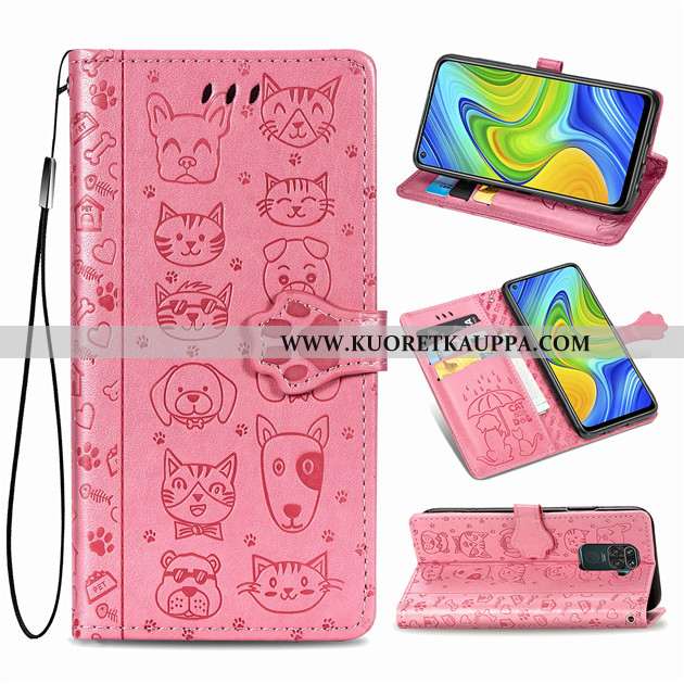 Kuori Xiaomi Redmi Note 9, Kuoret Xiaomi Redmi Note 9, Kotelo Xiaomi Redmi Note 9 Suojaus Nahkakuori