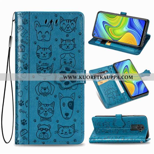 Kuori Xiaomi Redmi Note 9, Kuoret Xiaomi Redmi Note 9, Kotelo Xiaomi Redmi Note 9 Suojaus Nahkakuori