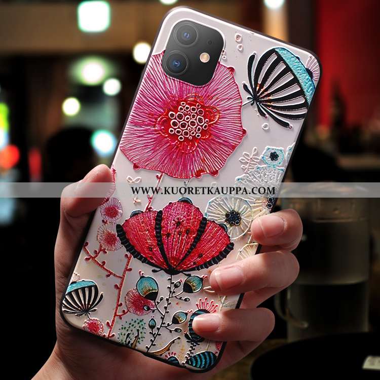 Kuori iPhone 11, Kuoret iPhone 11, Kotelo iPhone 11 Ihana Suuntaus Ultra Sarjakuva Pehmeä Neste Sini