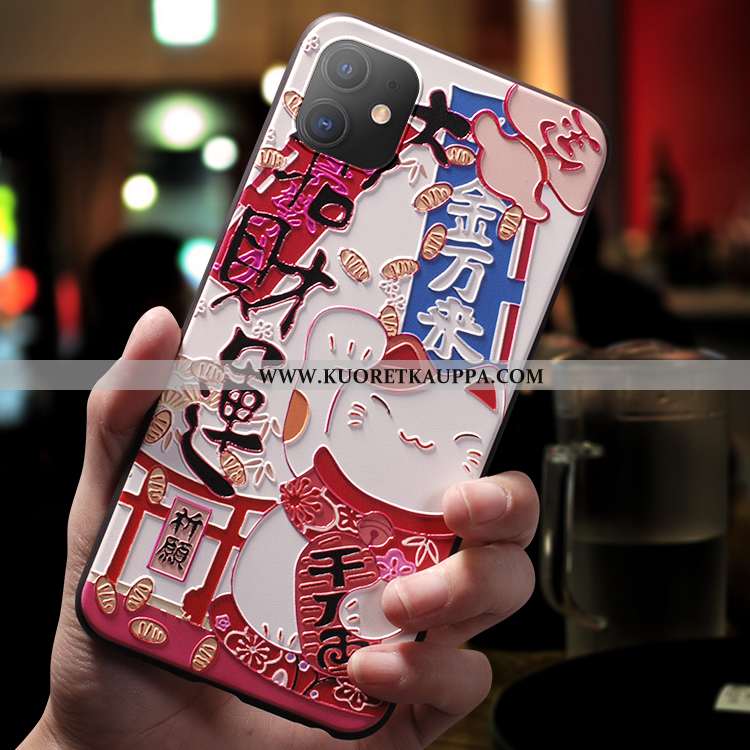 Kuori iPhone 11, Kuoret iPhone 11, Kotelo iPhone 11 Ihana Suuntaus Ultra Sarjakuva Pehmeä Neste Sini