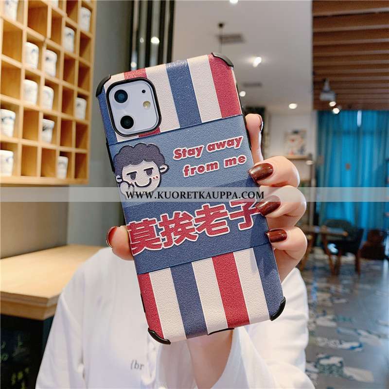 Kuori iPhone 11, Kuoret iPhone 11, Kotelo iPhone 11 Kukkakuvio Suuntaus Kohokuviointi Mulberry Silkk