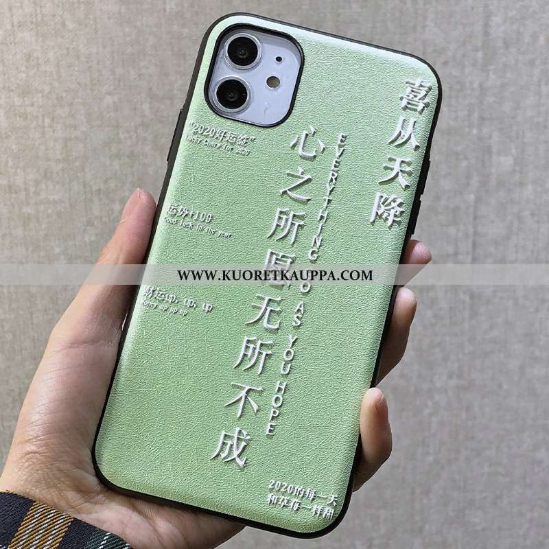 Kuori iPhone 11, Kuoret iPhone 11, Kotelo iPhone 11 Luova Kohokuviointi Yksinkertainen Persoonallisu