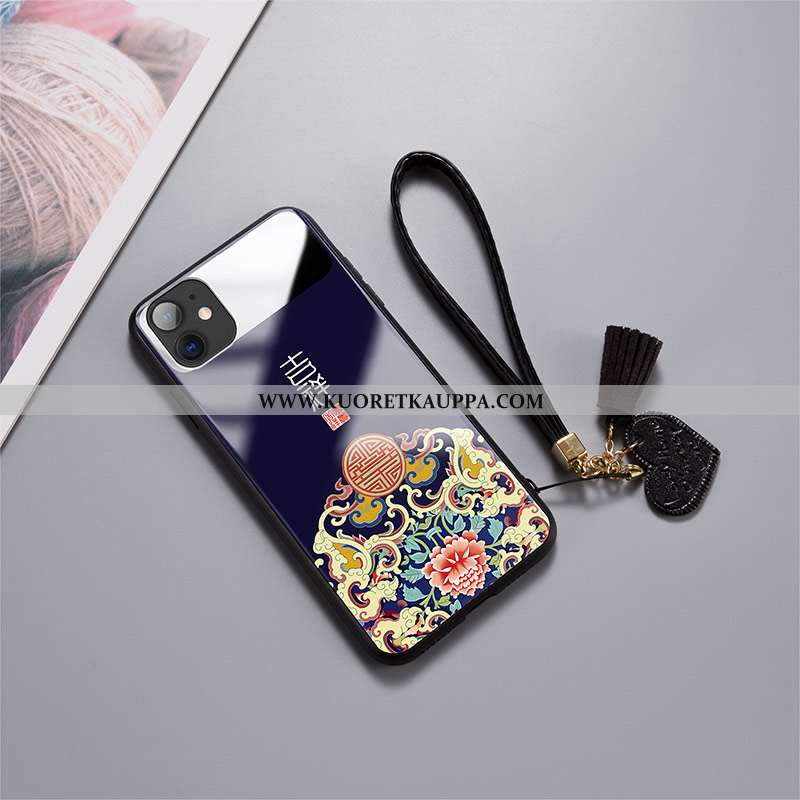 Kuori iPhone 11, Kuoret iPhone 11, Kotelo iPhone 11 Luova Suuntaus Net Red Murtumaton Punainen