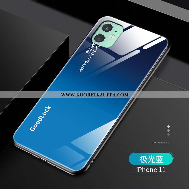 Kuori iPhone 11, Kuoret iPhone 11, Kotelo iPhone 11 Luova Ultra Murtumaton Pehmeä Neste Silikoni Pun