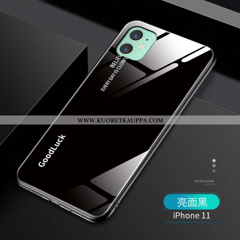 Kuori iPhone 11, Kuoret iPhone 11, Kotelo iPhone 11 Luova Ultra Murtumaton Pehmeä Neste Silikoni Pun