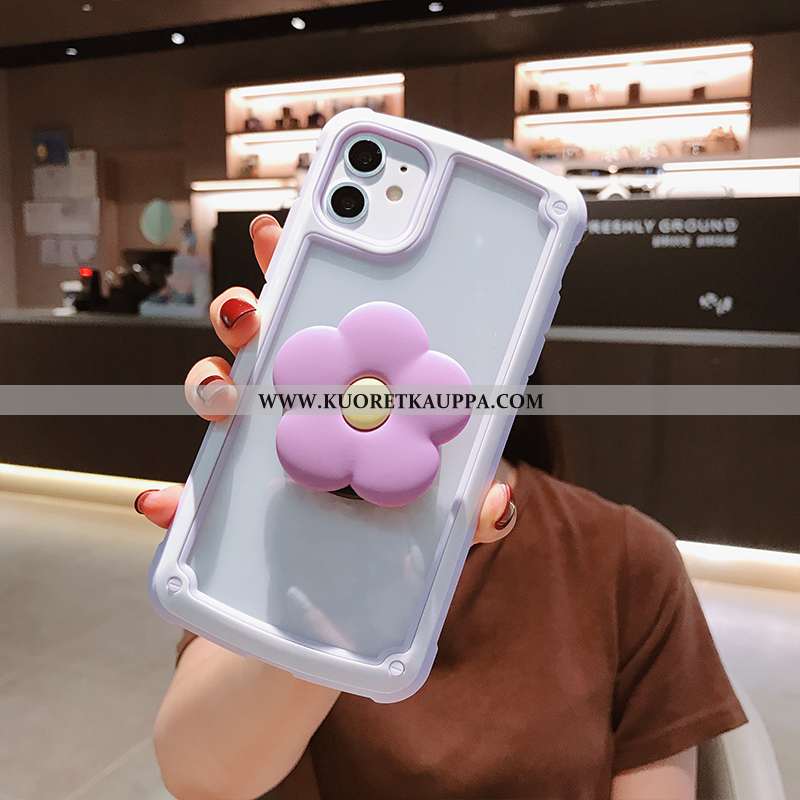 Kuori iPhone 11, Kuoret iPhone 11, Kotelo iPhone 11 Läpinäkyvä Luova Murtumaton Puhelimen Silikoni P