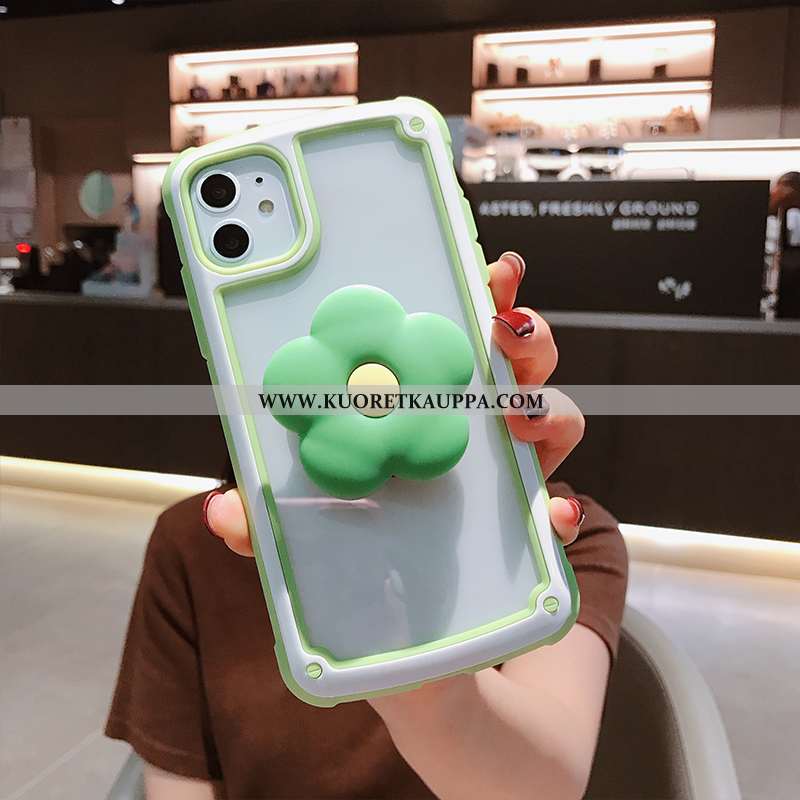 Kuori iPhone 11, Kuoret iPhone 11, Kotelo iPhone 11 Läpinäkyvä Luova Murtumaton Puhelimen Silikoni P